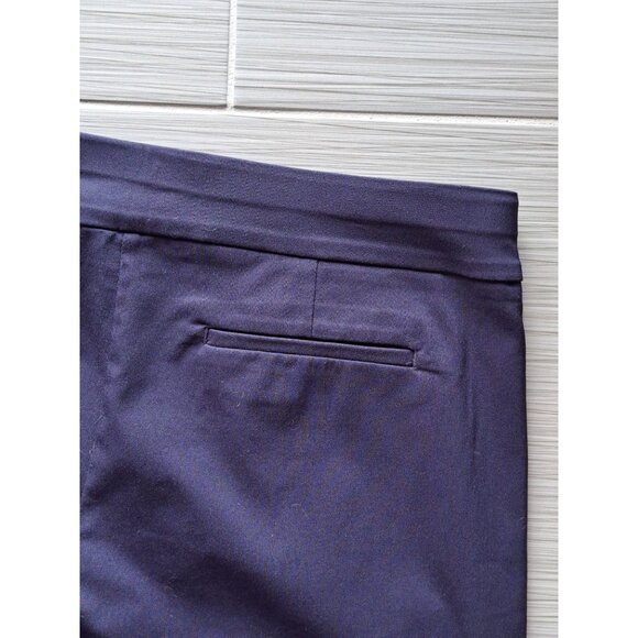 Chico's Women's Size 2.5R 14 Navy Wide-Leg Dress Pants Pull On Pockets Office - Picture 9 of 10